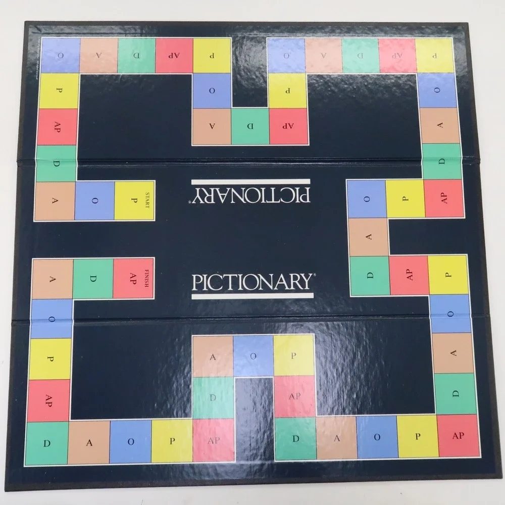 1985 Pictionary First Edition Board Game, 3 to 16 players Ready to play Complete